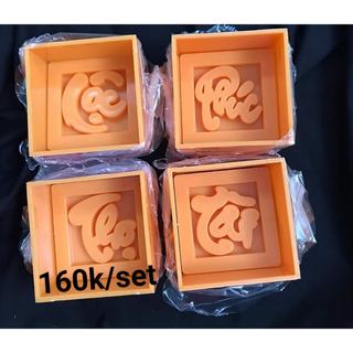 Khuôn xôi Tài Phúc Lộc Thọ 8cm