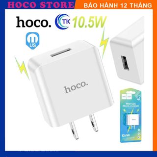 Củ sạc chính hãng HOCO C106 1 USB Đầu cắm sạc du lịch USB 10,5W Sản phẩm mới nhất