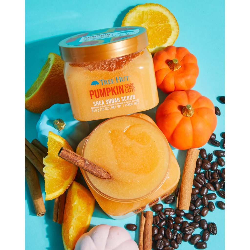 Tree Hut Pumpkin Spice Latte Shea Sugar, Clove, Vanilla & Cinnamon Body Scrub