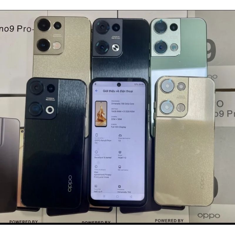 Sở hữu điện thoại chính hãng OPpo Renno9 Pro 5G miễn phí chọn màu ngẫu nhiên