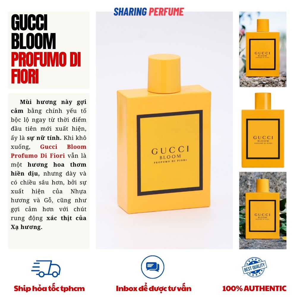 - Nước hoa mini GUCCI BLOOM PROFUMO DI FIORI