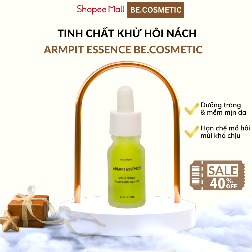Tinh Chất Ngăn Ngừa Mùi Hôi Nách và Cơ Thể Armpit Essence Becosmetic 10ml