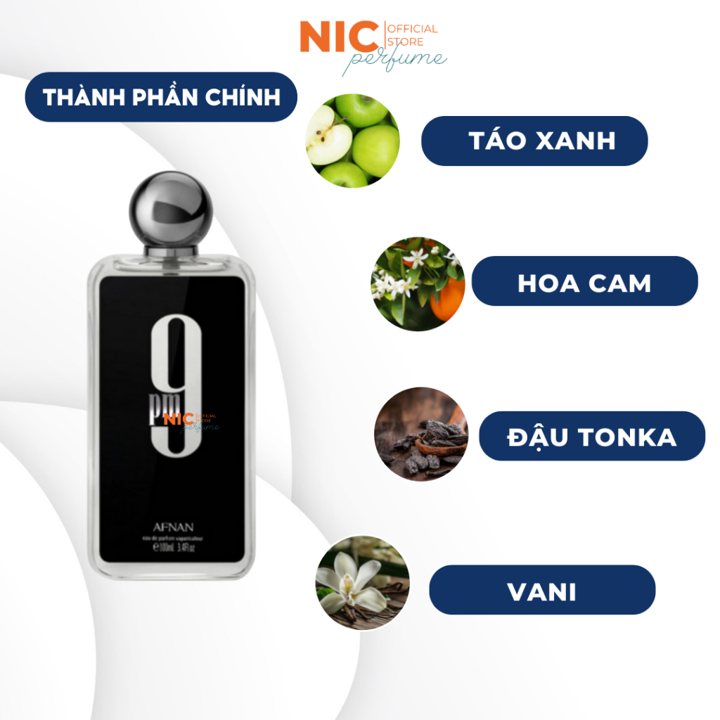 10ml Afnan 9PM EDP | Nước hoa nam chính hãng