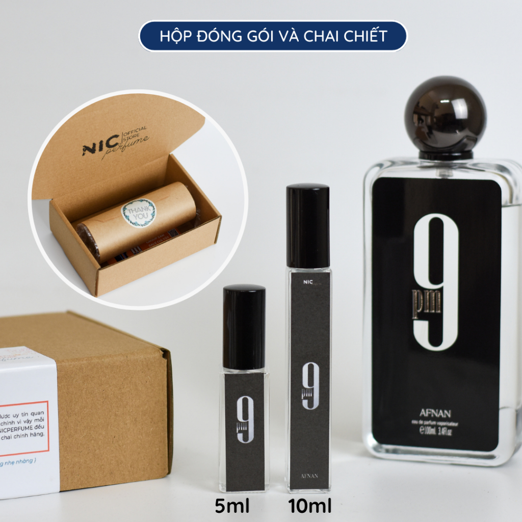 10ml Afnan 9PM EDP | Nước hoa nam chính hãng