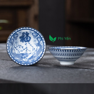 Chén Sứ Cảnh Đức Dáng Nón Dùng Uống Trà