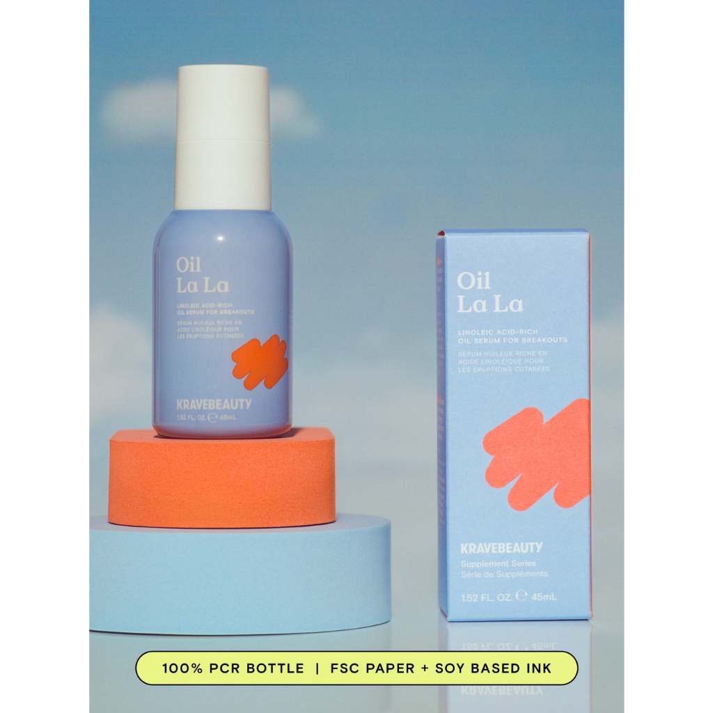 Oil serum giảm dầu mụn, phục hồi KRAVE BEAUTY OIL LA LA SERUM