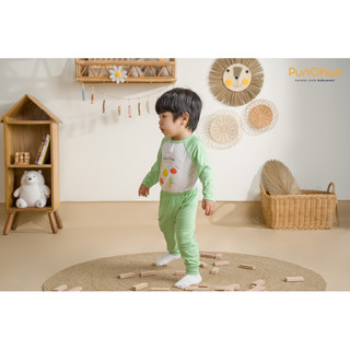 [ PUNCHUN BUDDIES ] Bộ dài tay cổ tròn AW23