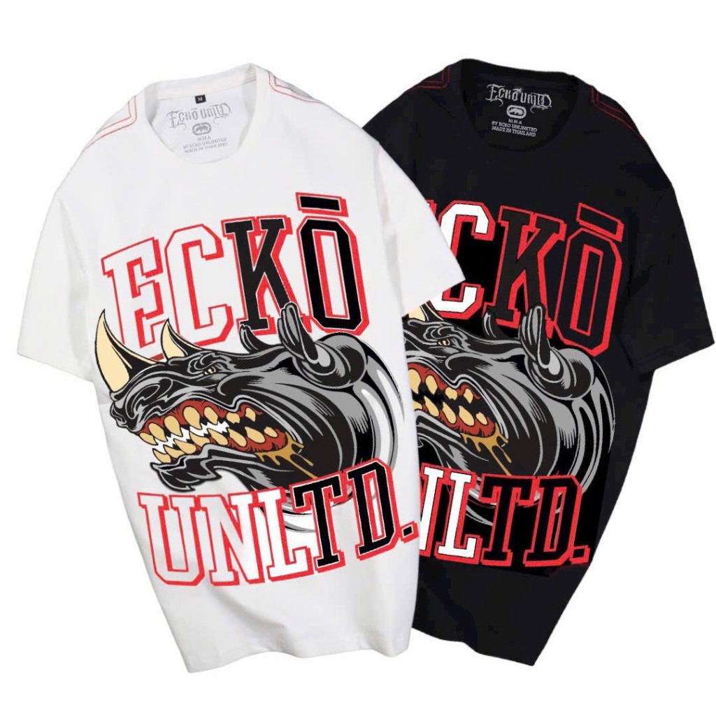 ÁO THUN NAM CỔ TRÒN TAY NGẮN IN ECKO UNLTD. TÊ GIÁC  - ND MENSWEAR