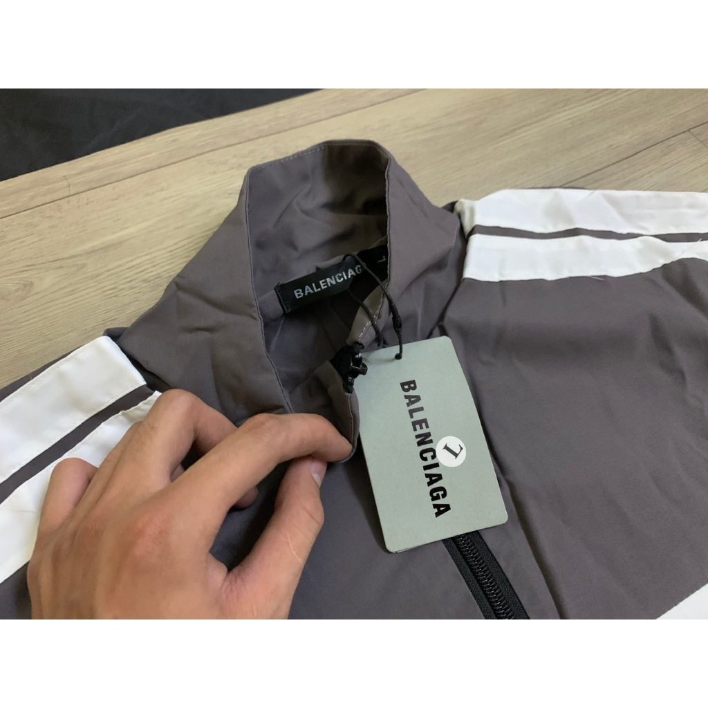 Áo gió 2 lớp Balenciaga 2023ss, Áo khoác gió BLCG chống nước