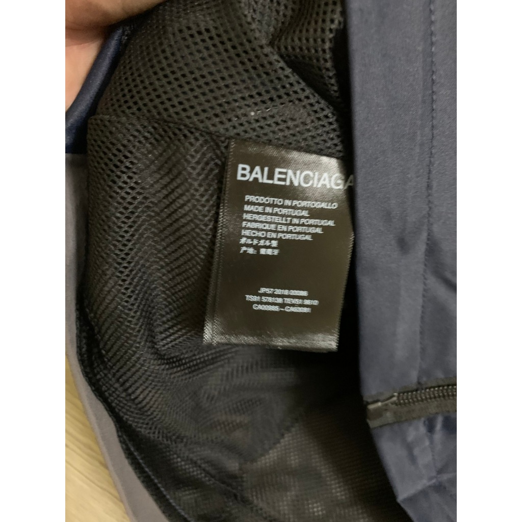 Áo gió 2 lớp Balenciaga 2023ss, Áo khoác gió BLCG chống nước