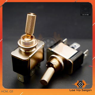 [1 CÁI] Công tắc gạt Marshall style ( Loại xịn, chân tiếp xúc bằng đồng)