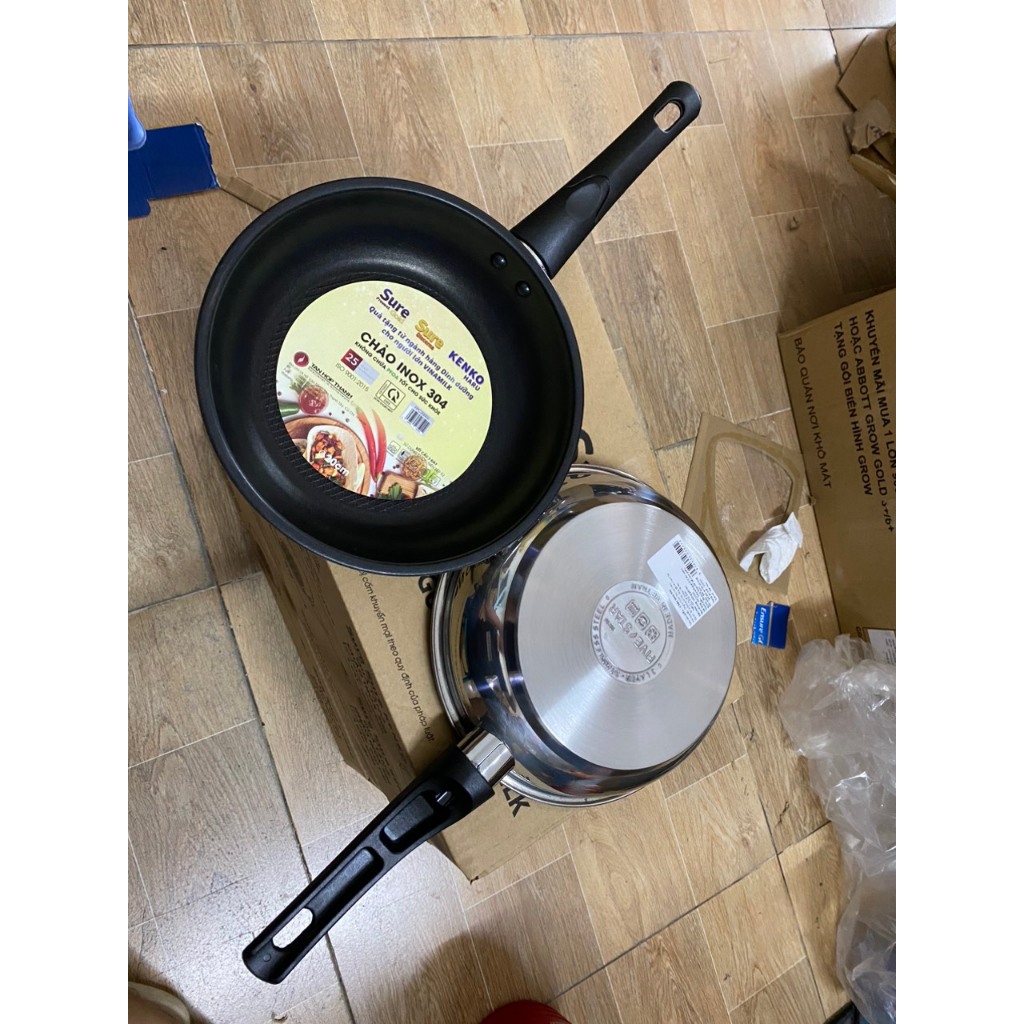 CHẢO INOX 304 FIVESTAR 20CM QUÀ TẶNG SỮA VINAMILK