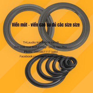 Viền mút loa các loại