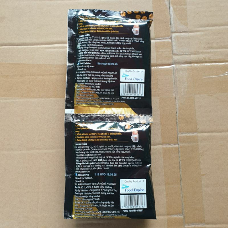 Cà Phê Phố Rang Xay Pha Phin 450g Vị Nguyên Bản - Chính Hãng