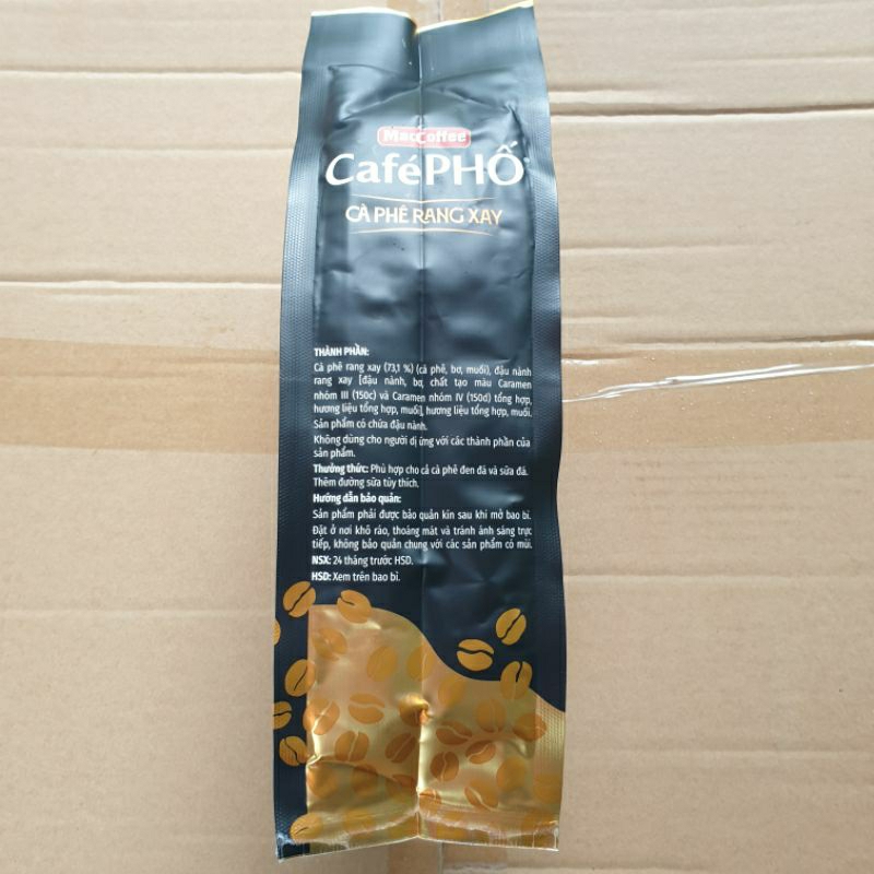 Cà Phê Phố Rang Xay Pha Phin 450g Vị Nguyên Bản - Chính Hãng