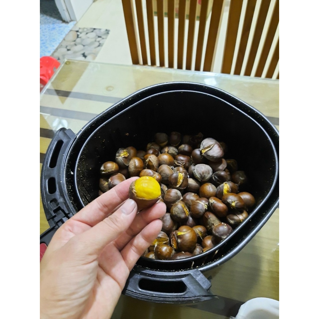 Hạt Dẻ Tươi ruột vàng, 1kg hạt loại 1, ngon chắc mẩy