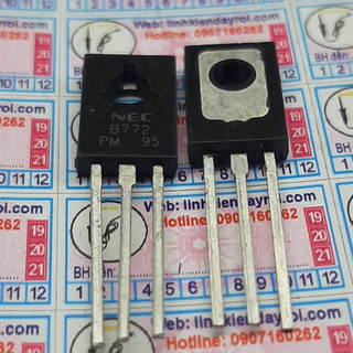 10 cái 2sb772 b772 transistor 30v 3a kênh pnp to-126