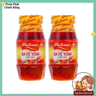 Sate tôm cholimex hũ 90g thơm nồng, cay vừa, ướp đồ nướng không sợ cháy