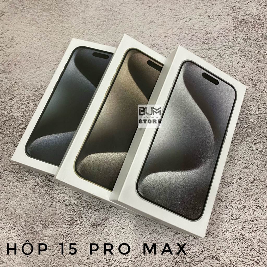 Hộp Đựng 15 ProMax / 14 ProMax / 13 ProMax / 12 ProMax / 11 ProMax Trưng Bày Kèm Que Lấy Sim