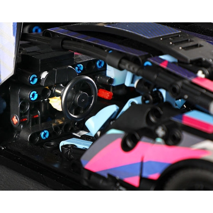 🔥Size 35cm - 1:14 Oto Lamborghini điều khiển từ xa xe thể thao trang trí cyberpunk các khối xây dựng lắp ráp siêu chạy đ