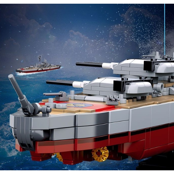 🔥Chưa Ráp Mô Hình Thép 3D Tàu Chiến Thiết Giáp Hạm Nhật Bản Piececool Yamato Battleship Phúc Kiến tàu tàu sân bay mô