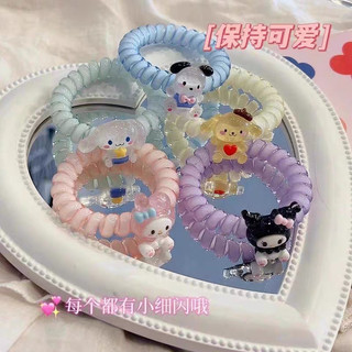 Cột tóc dễ thương đính charm nhiều mẫu