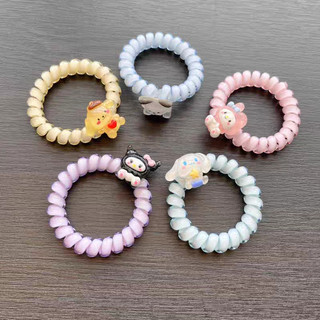 Cột tóc dễ thương đính charm nhiều mẫu