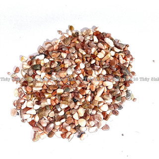 100g sỏi núi lửa hồng trải nền trang trí bể thủy sinh