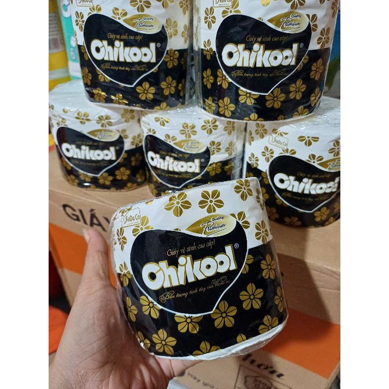 1 cuộn giấy vệ sinh cao cấp chikool