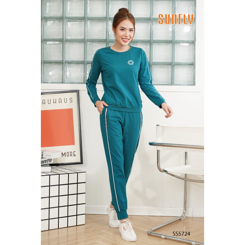 ĐỒ BỘ MẶC NHÀ COTTON ÁO TAY DÀI QUẦN DÀI SS5724