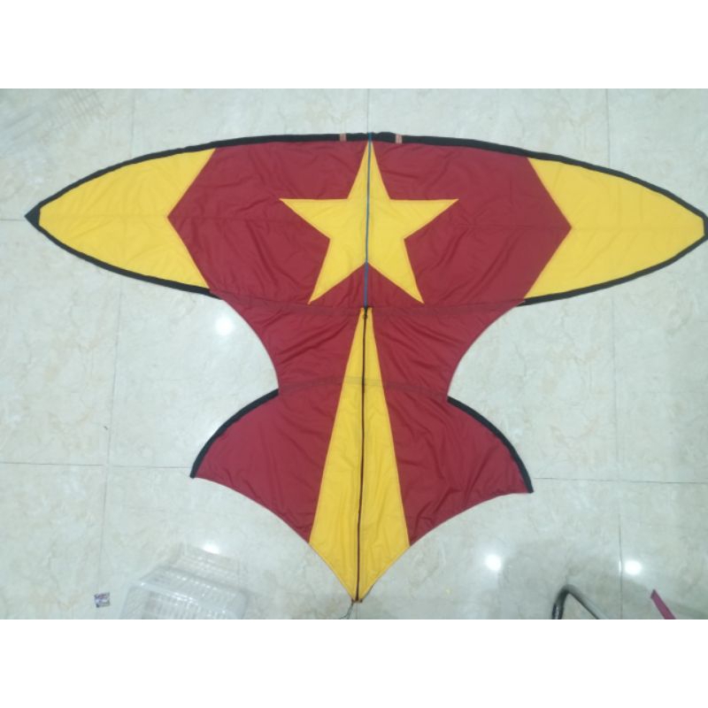 Áo diều 2m nan sao vàng giá thanh lý.