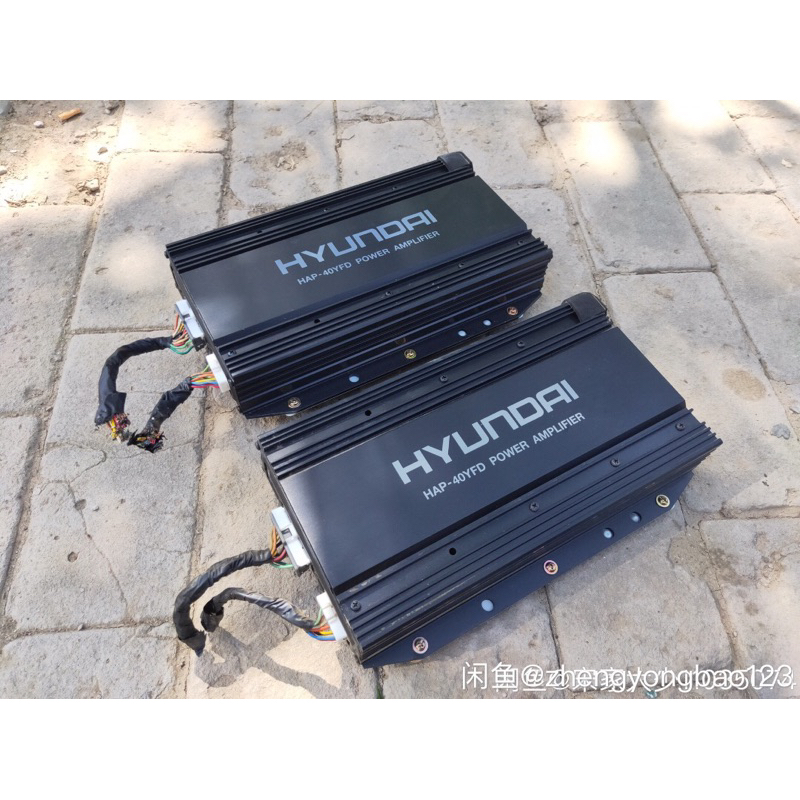 Ampli tháo xe hyundai 4 kênh