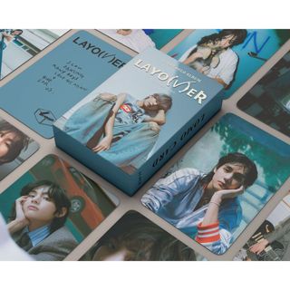 Set 55 lomo card Bts V - Layover 2023