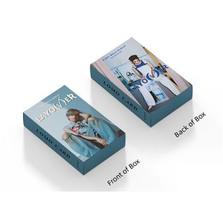 Set 55 lomo card Bts V - Layover 2023
