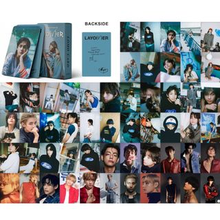 Set 55 lomo card bts v - layover 2023