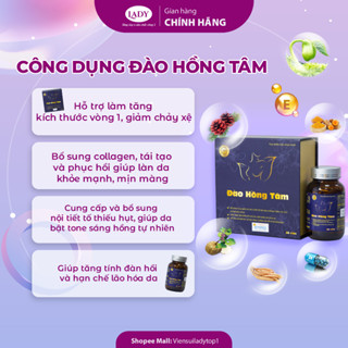 8 Đào Hồng Tâm - Lady - Hỗ Trợ Cải Thiện Vòng 1, Điều Hoà Nội Tiết Tố