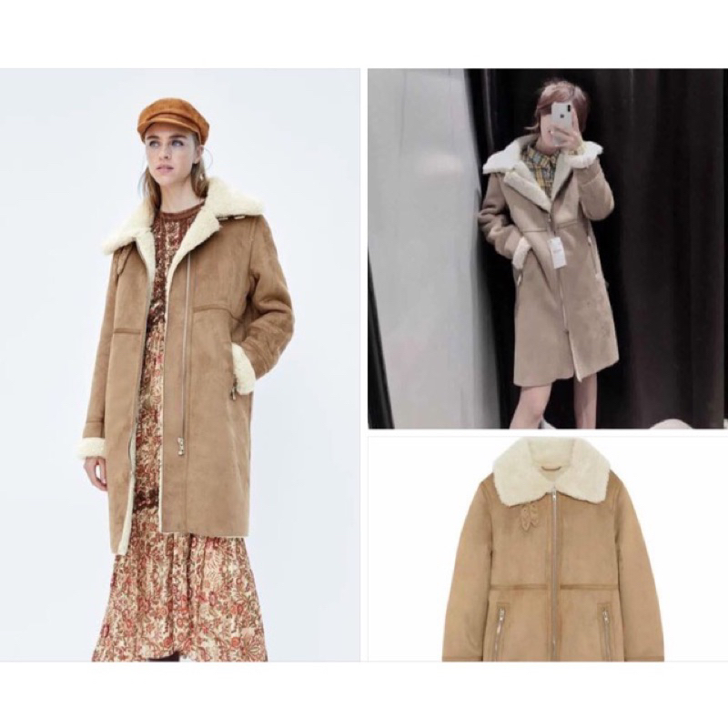 Áo khoác lông cừu hiệu thanh lý size M-L