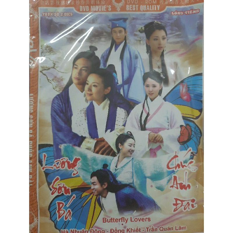 DVD phim Lương Sơn Bá _ Chúc Anh Đài
