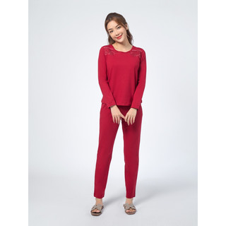 Bộ mặc nhà winny thu đông 22500