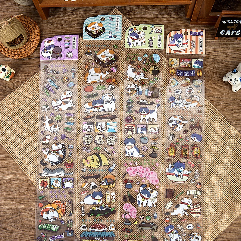 Sticker mini LITTLE ORDINARY trang trí planner, bullet journal, thiệp handmade phong cách Hàn Quốc