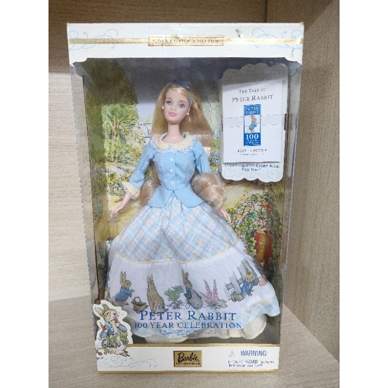 Búp bê barbie Peter Rabbit 100 year celebration