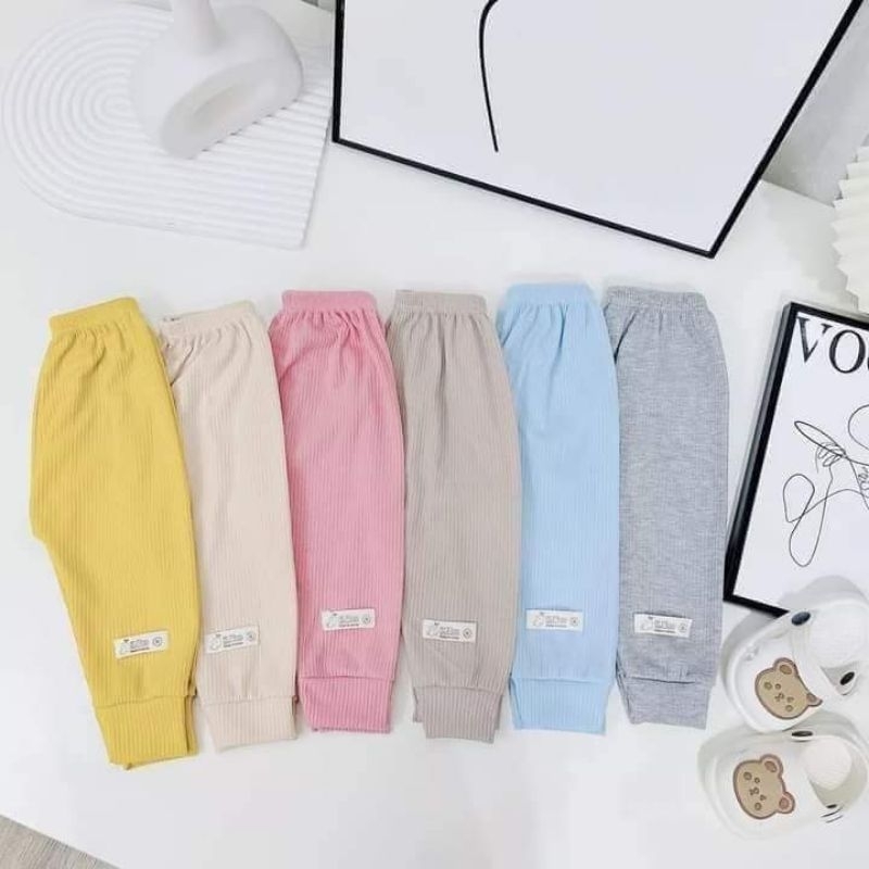 Combo 5 quần thu đông chất Len tăm mềm co giãn tốt cho bé trai gái 4/16kg