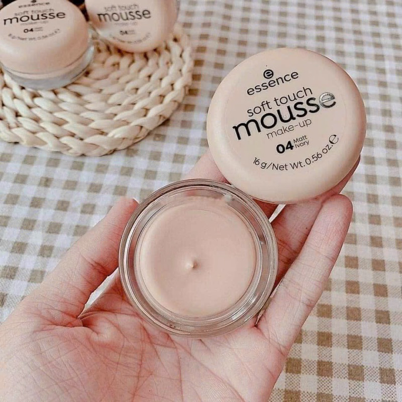 Phấn Tươi Đức Essence Soft Touch Mousse Make-Up, 16gr