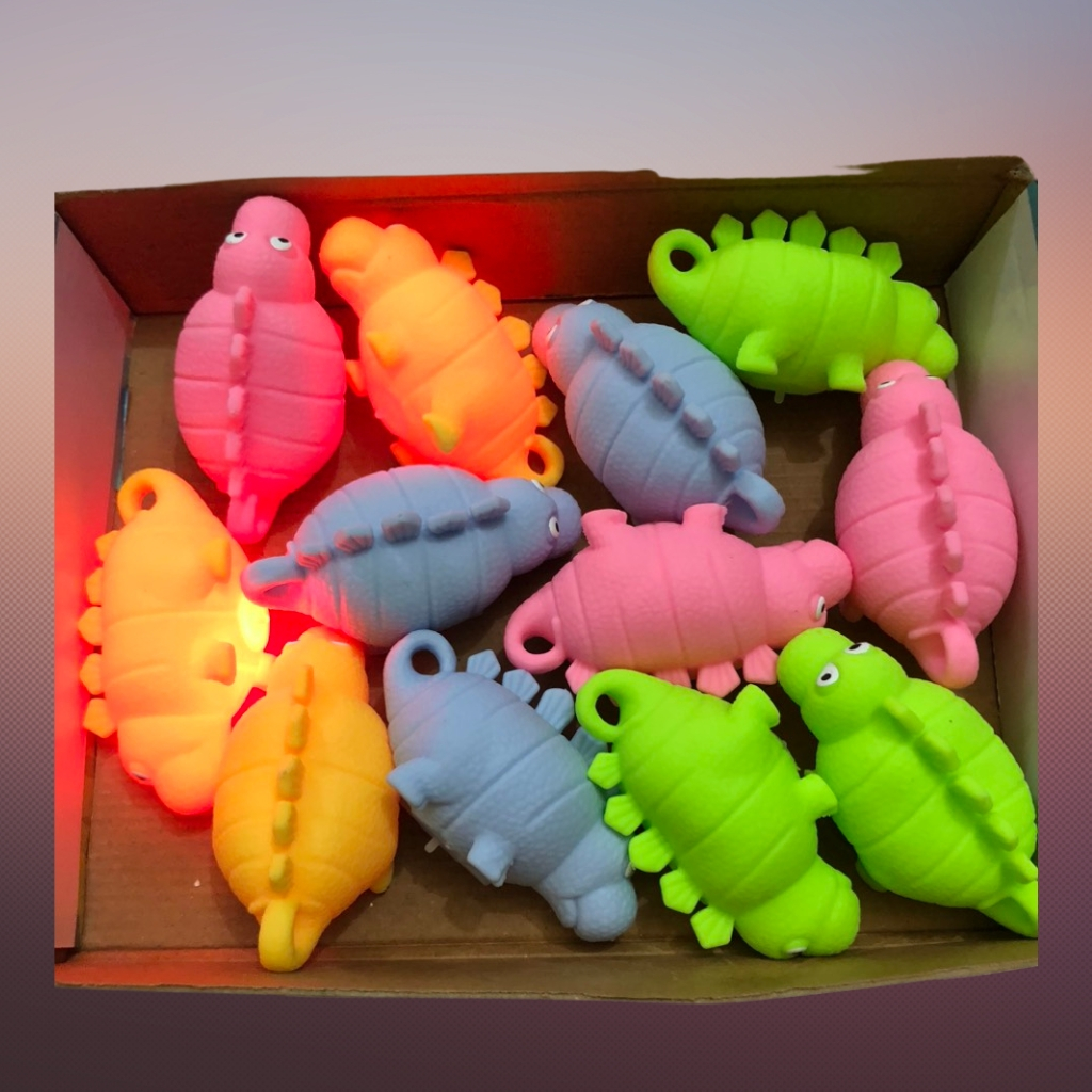 Thú bóp xả stress phát sáng Đồ chơi thú mochi squishy