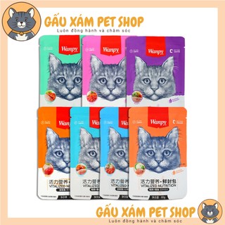 Pate cho mèo wanpy 80g - pate wanpy - đồ ăn cao cấp cho mèo đủ vị
