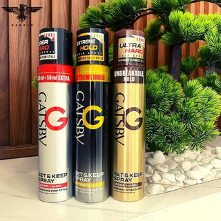Gôm Xịt Tạo Kiểu Tóc Gatsby 250ml