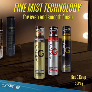 Gôm Xịt Tạo Kiểu Tóc Gatsby 250ml