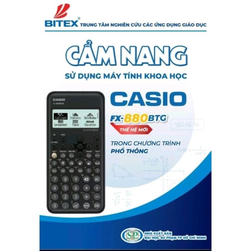 Cẩm nang sử dụng máy tính casio fx 880 btg