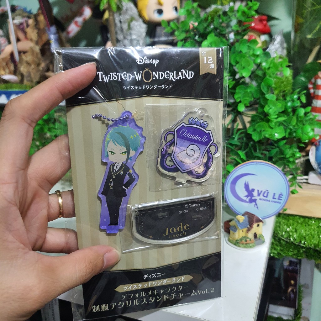 Goods anime Twisted Wonderland - Acrylic Stand Collection Uniform hãng Bandai - Sega, Goods chính hãng Nhật Bản