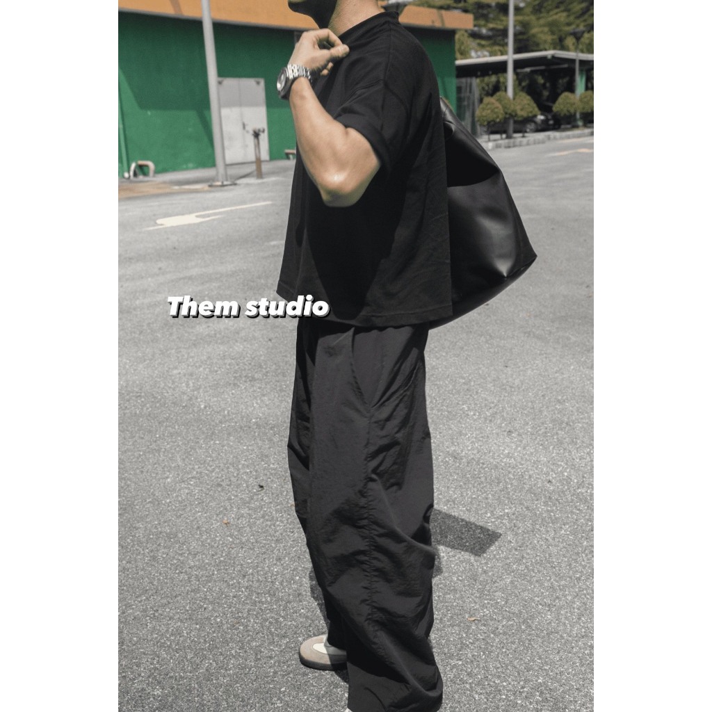 Wide-leg pants THEM               .